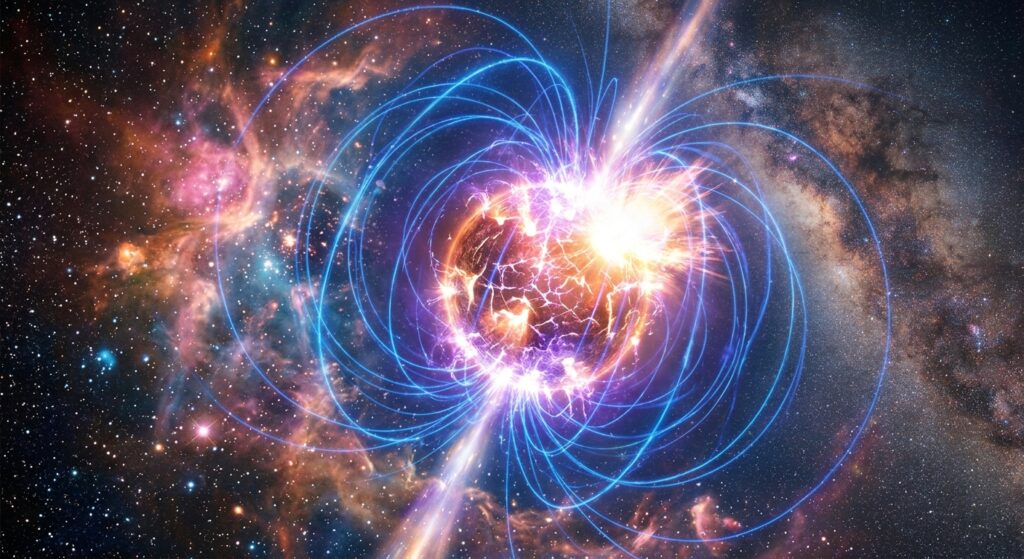Something hit Earth from the other side of the galaxy
